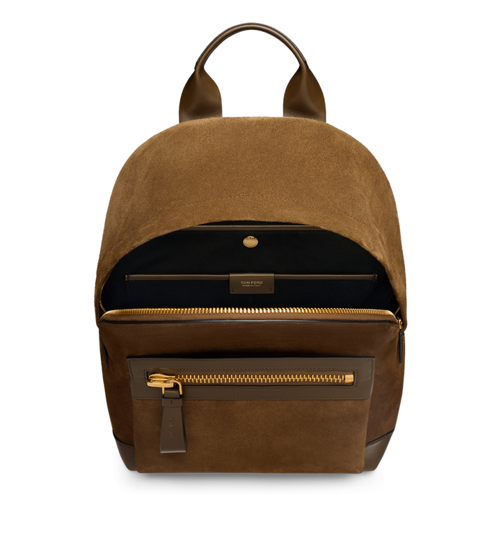 TOM FORD SUEDE BUCKLEY BACKPACK