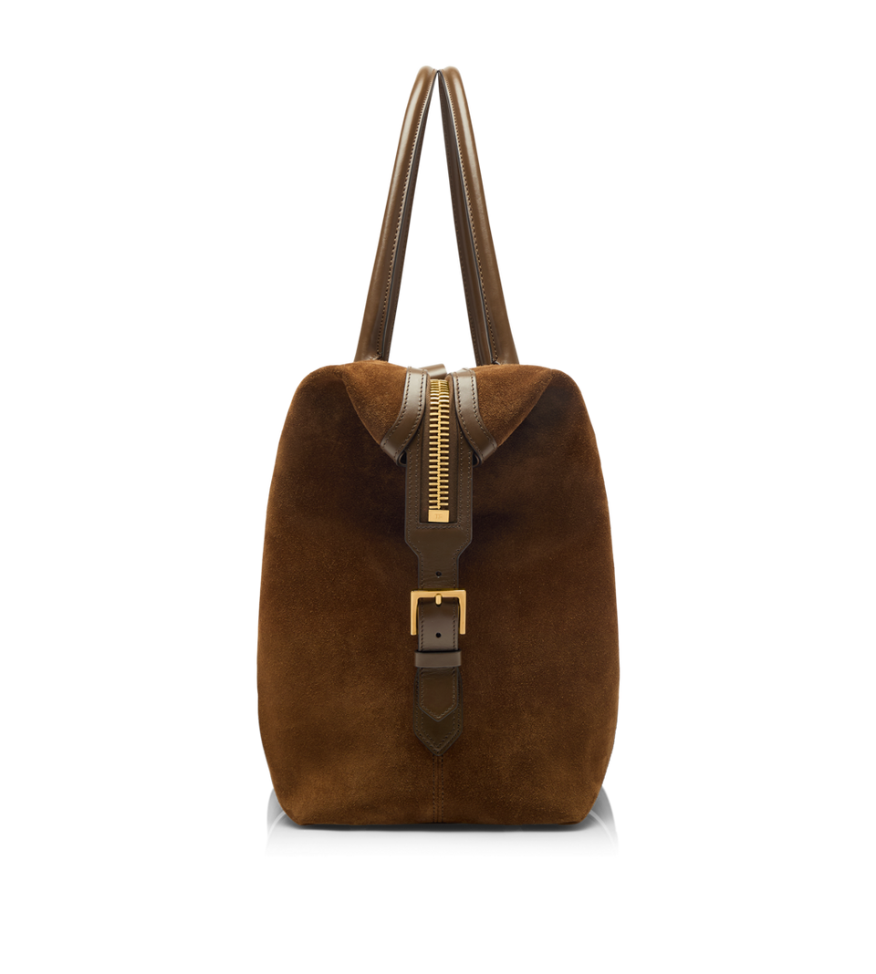TOM FORD SUEDE BUCKLEY HOLDALL
