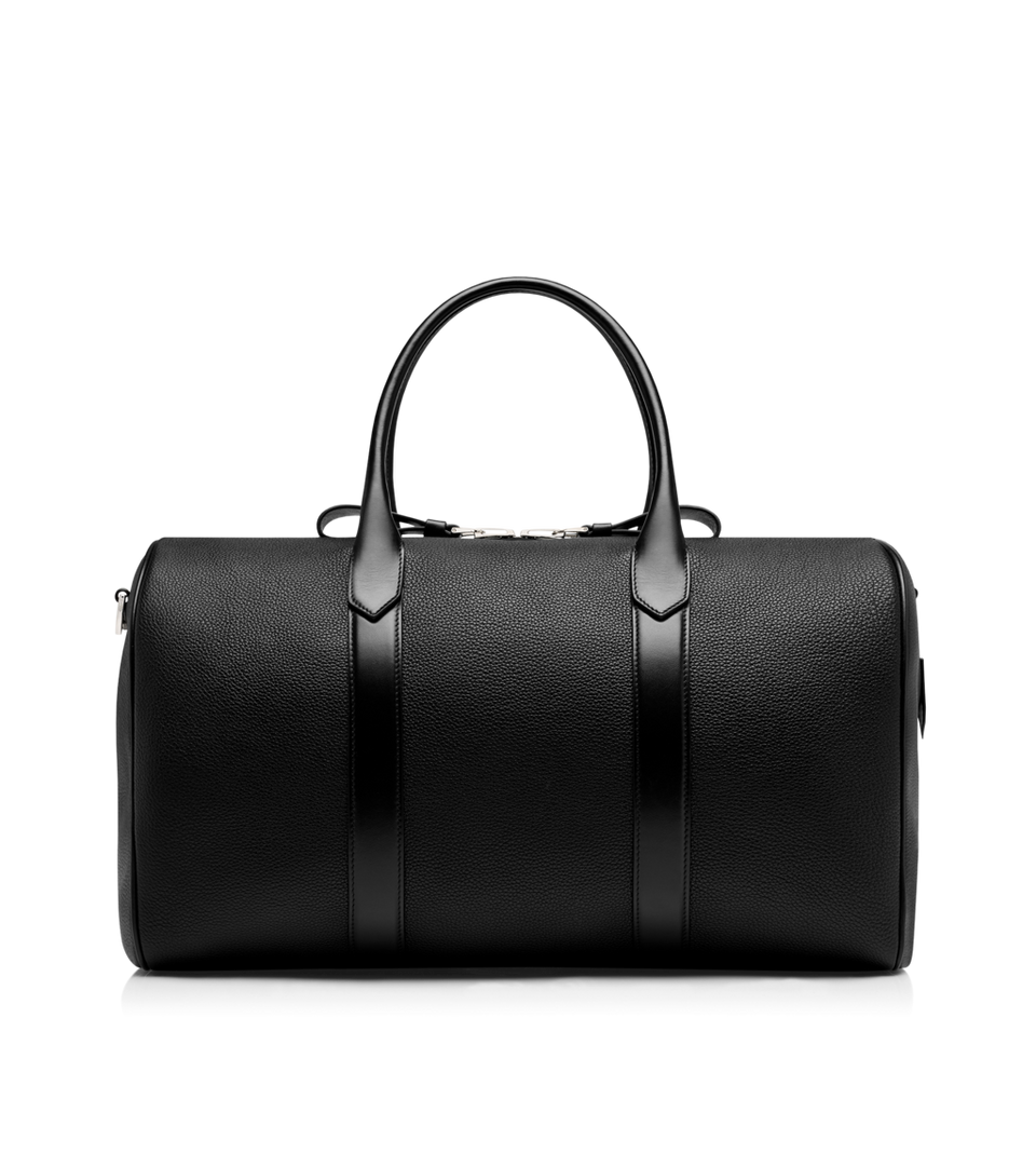TOM FORD GRAIN LEATHER WIDE OPENING MEDIUM DUFFLE