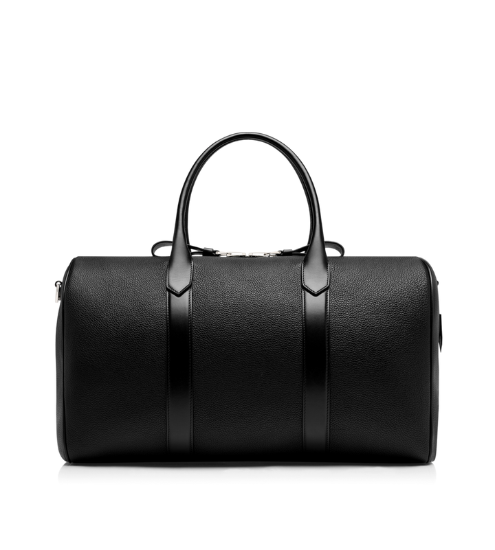 TOM FORD GRAIN LEATHER WIDE OPENING MEDIUM DUFFLE