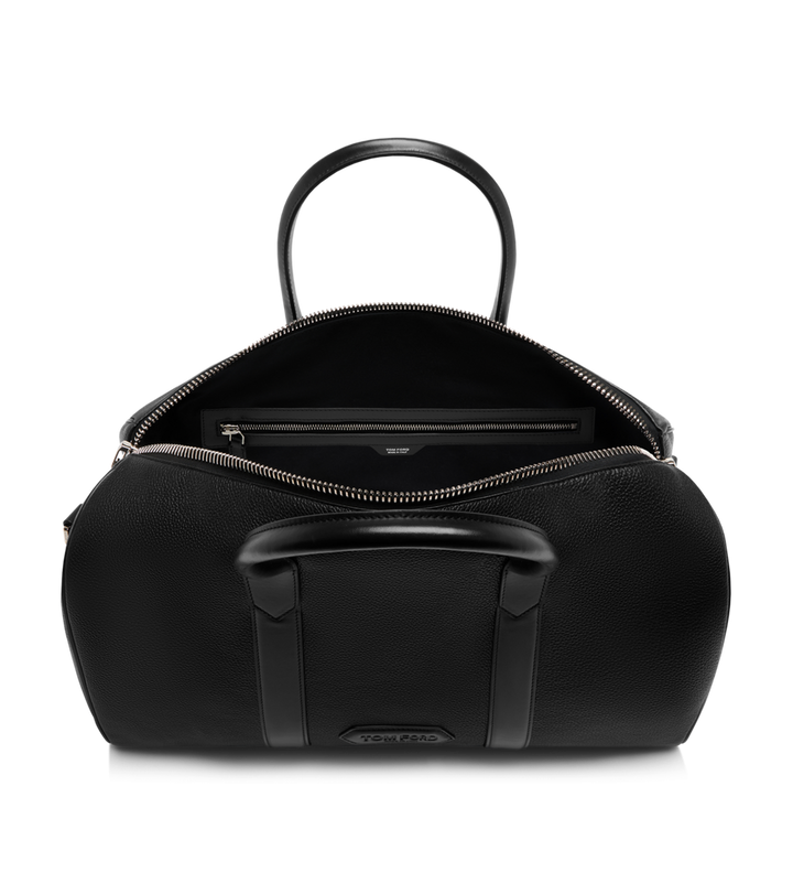TOM FORD GRAIN LEATHER WIDE OPENING MEDIUM DUFFLE