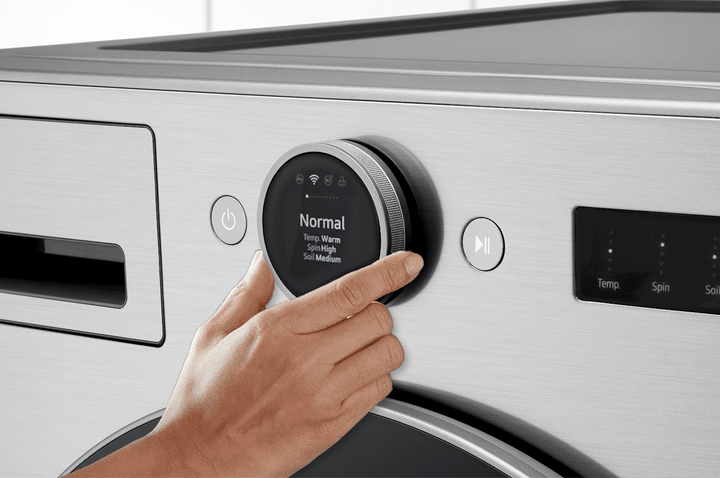 LG WM5500HVA 4.5 cu. ft. Capacity Smart Front Load Energy Star Washer with TurboWash® 360° and AI DD® Built-In Intelligence