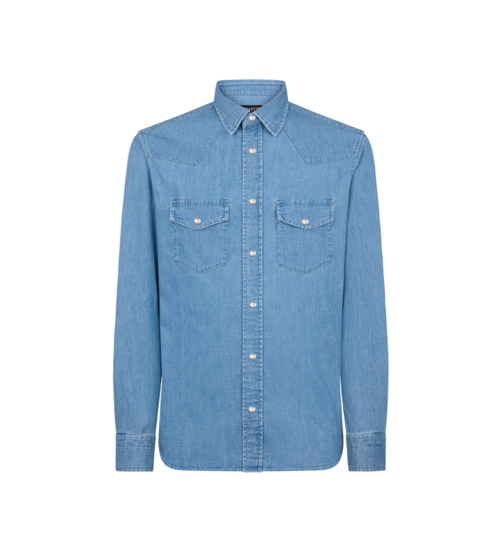 TOM FORD DENIM WESTERN SHIRT