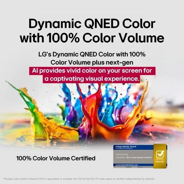 LG 55 Inch Class LG QNED evo AI QNED85A Mini LED 4K Smart TV 2025