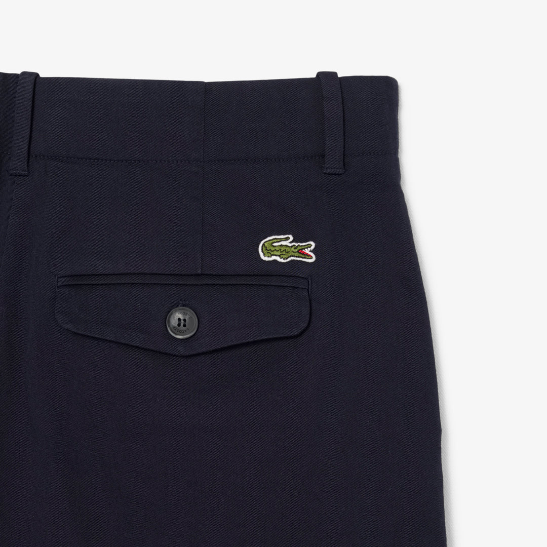 Lacoste Women's Wide Leg Stretch Pants