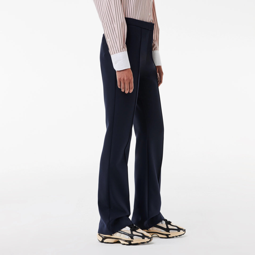Lacoste Women's High Waist Flared Dress Pants