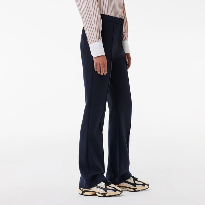 Lacoste Women's High Waist Flared Dress Pants