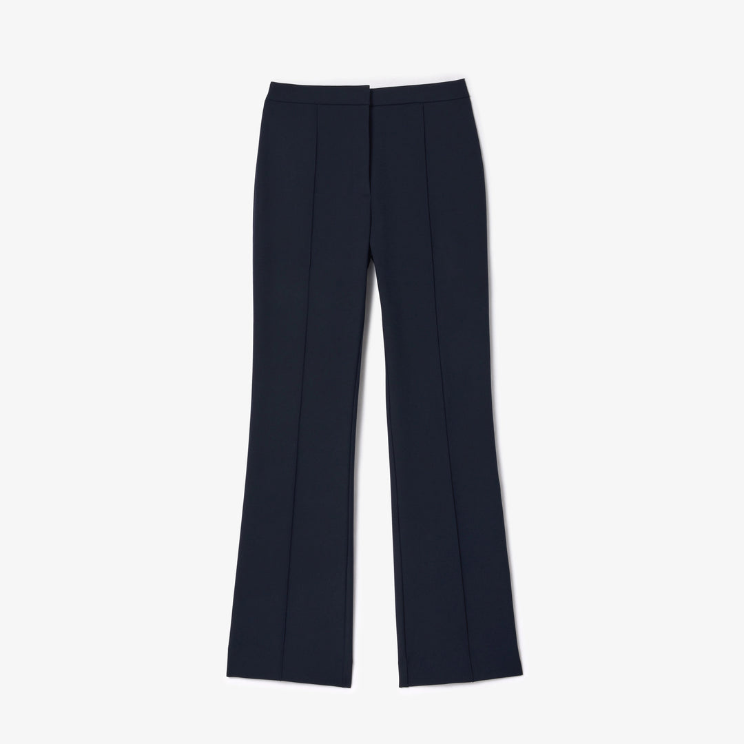 Lacoste Women's High Waist Flared Dress Pants