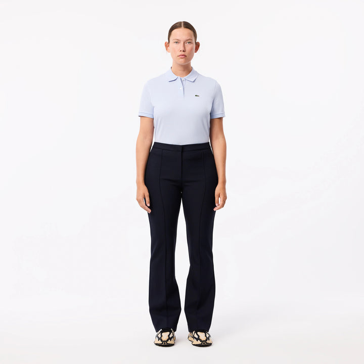 Lacoste Women's High Waist Flared Dress Pants