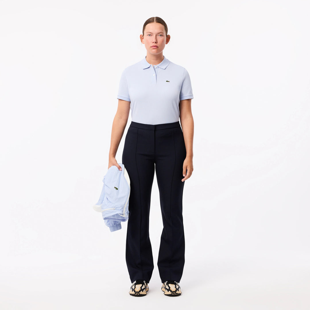 Lacoste Women's High Waist Flared Dress Pants