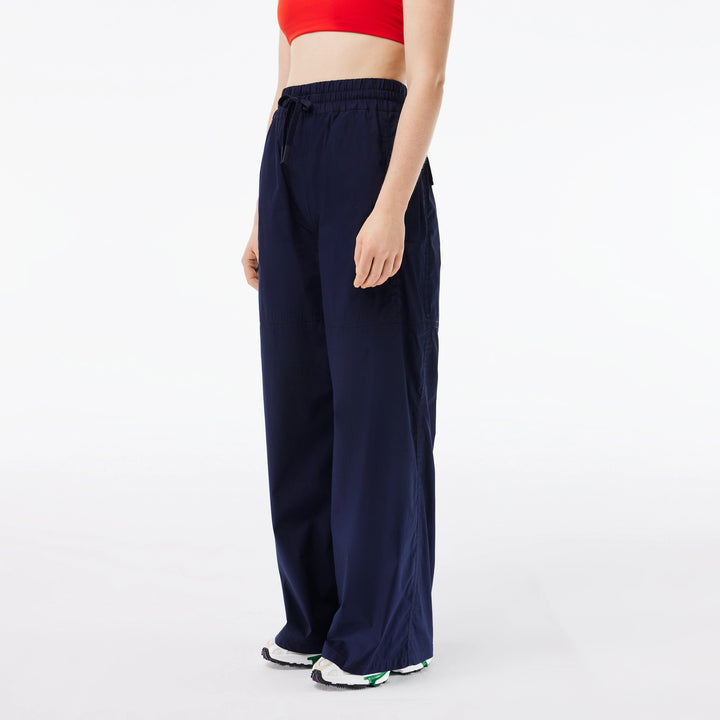 Lacoste Women's Oversized Cotton Pants