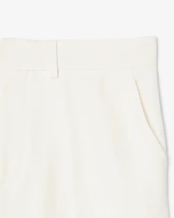 Lacoste Men's Regular Fit Linen Suit Pants