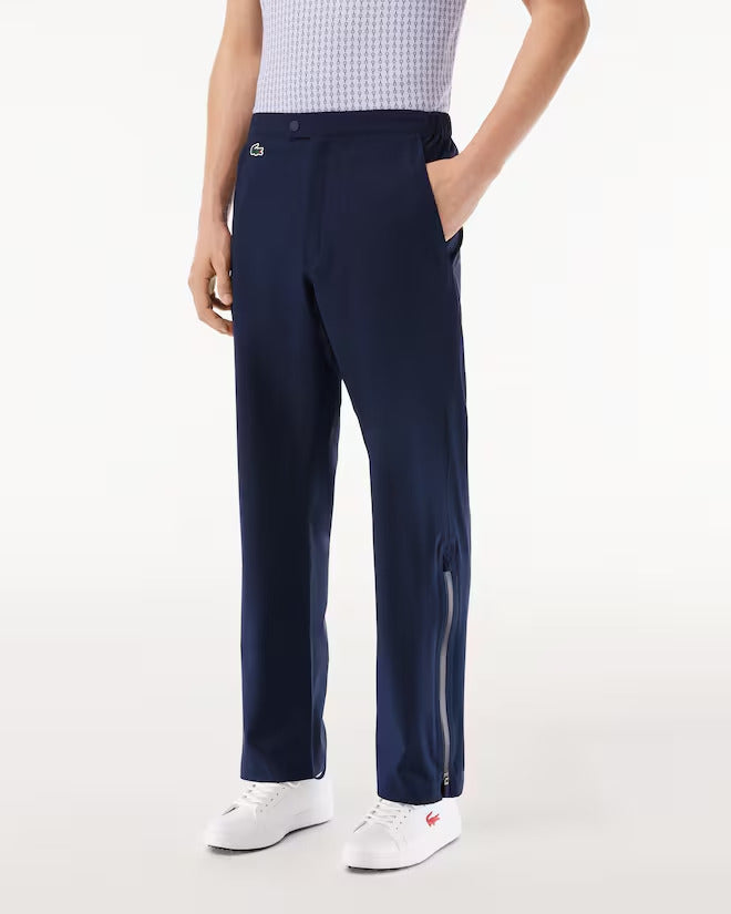 Lacoste Men's Water-Repellent Fabric Stretch Golf Pants
