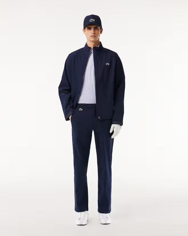Lacoste Men's Water-Repellent Fabric Stretch Golf Pants