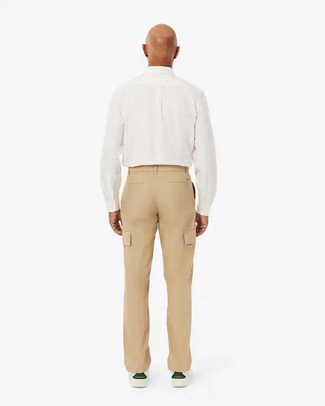 Lacoste Men's Regular Fit Lightweight Cotton Cargo Pants