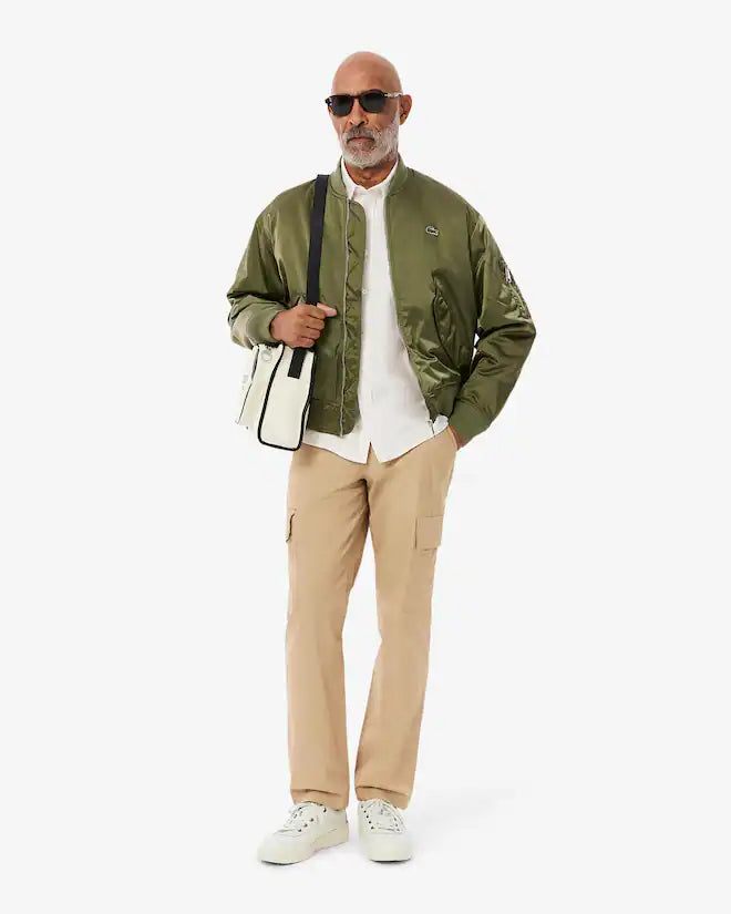 Lacoste Men's Regular Fit Lightweight Cotton Cargo Pants