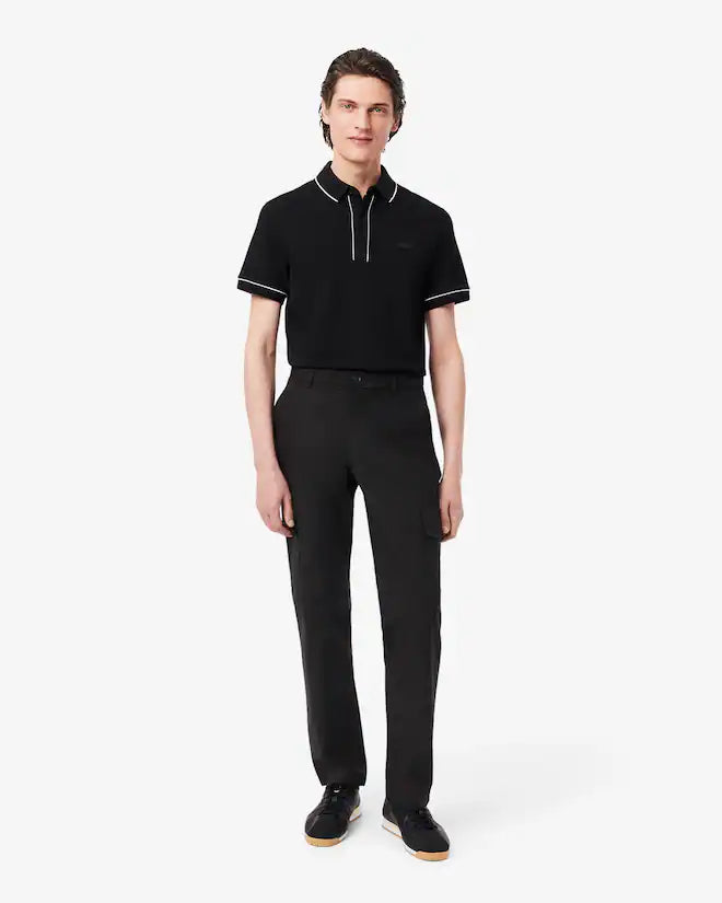 Lacoste Men's Regular Fit Lightweight Cotton Cargo Pants