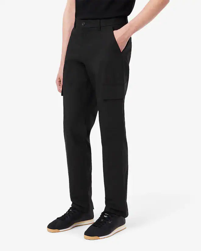 Lacoste Men's Regular Fit Lightweight Cotton Cargo Pants