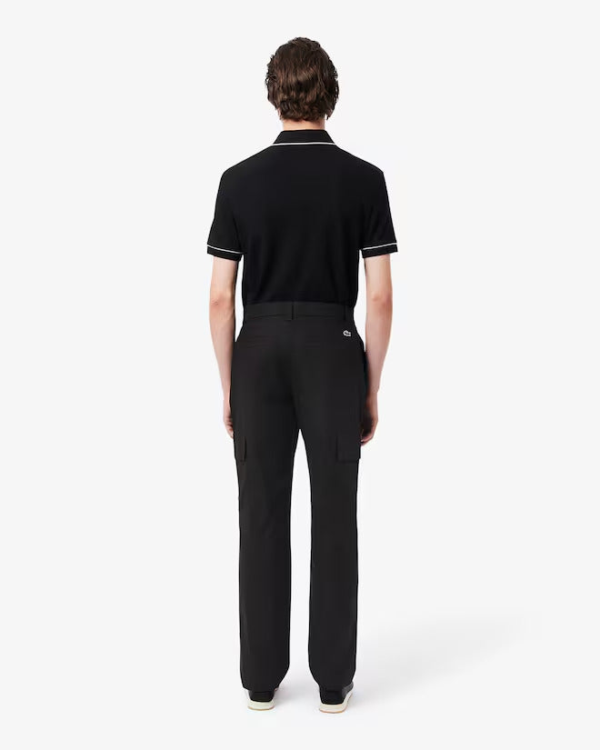 Lacoste Men's Regular Fit Lightweight Cotton Cargo Pants
