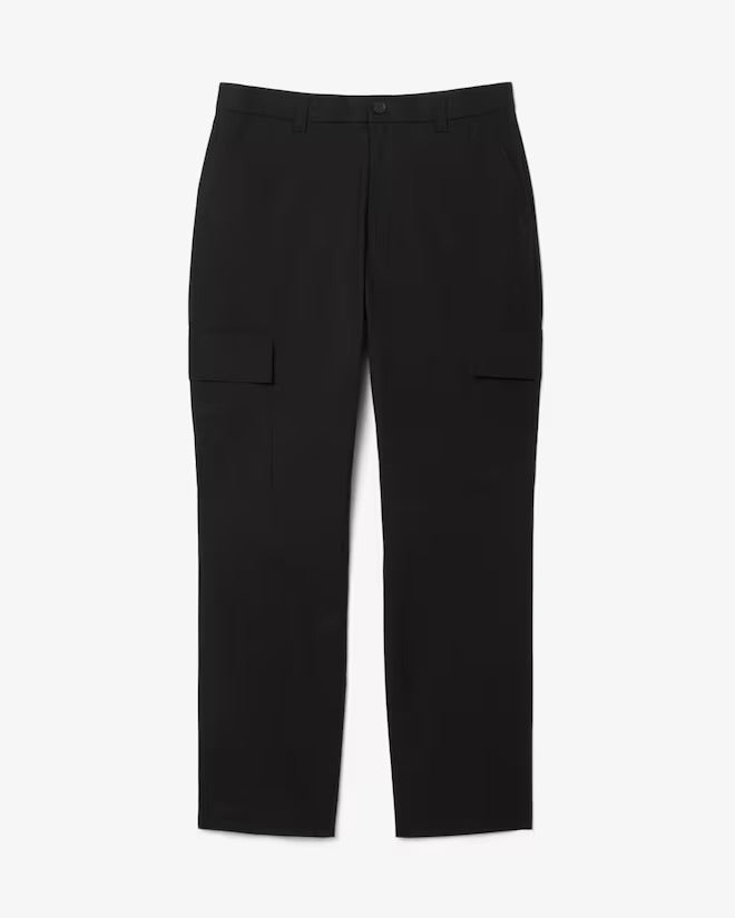 Lacoste Men's Regular Fit Lightweight Cotton Cargo Pants
