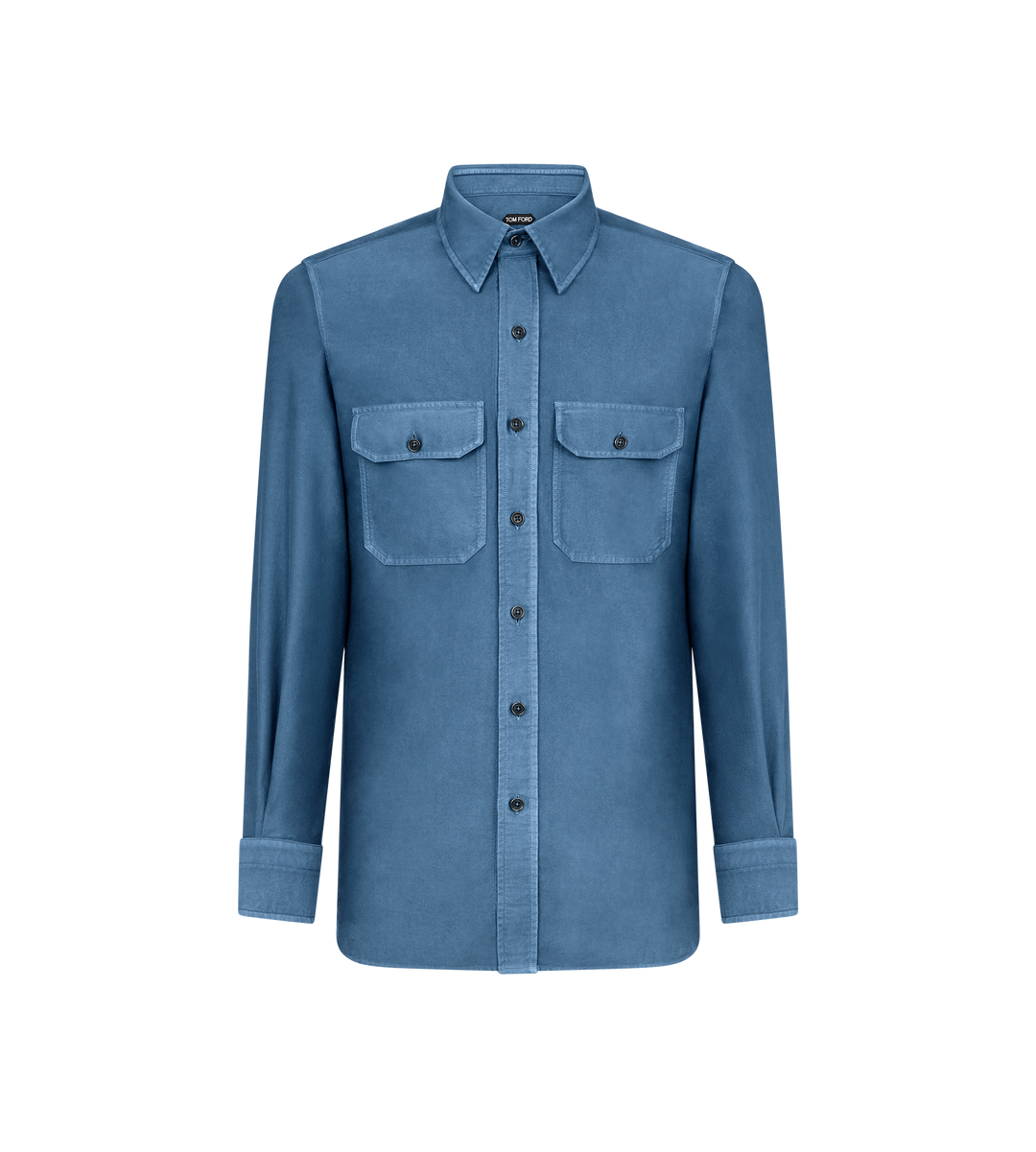 TOM FORD LIGHT MOLESKIN MILITARY FIT SHIRT