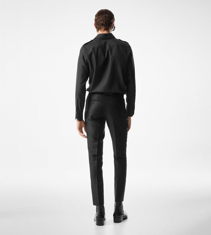 Tom Ford COTTON SILK MILITARY SHIRT