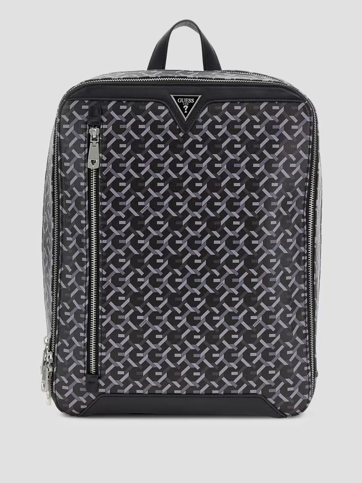 Guess G Woven Compact Squared Backpack