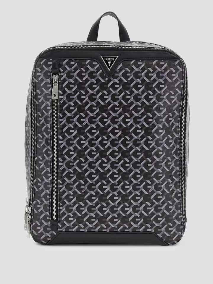 Guess G Woven Compact Squared Backpack