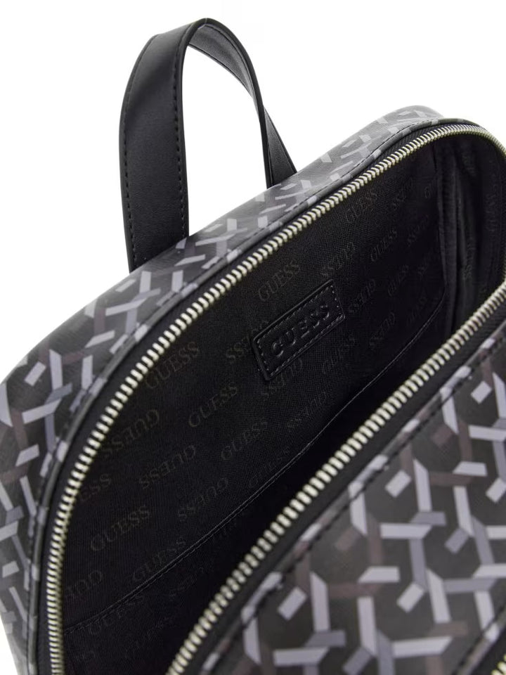 Guess G Woven Compact Squared Backpack