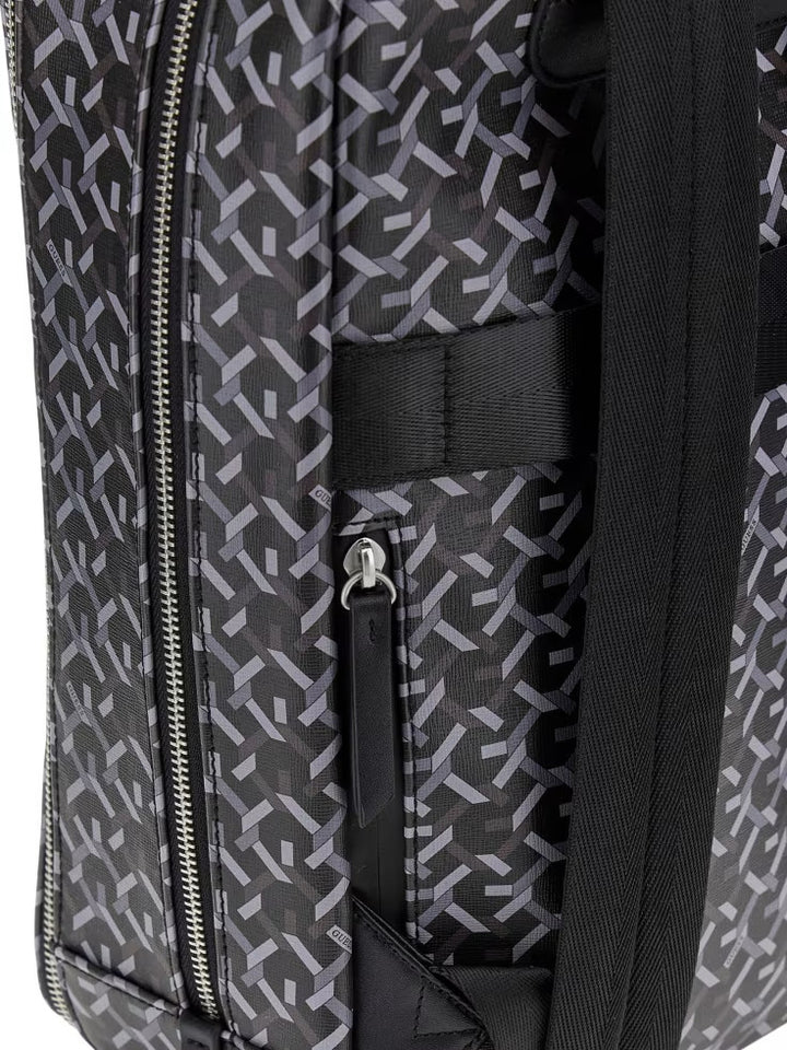 Guess G Woven Compact Squared Backpack