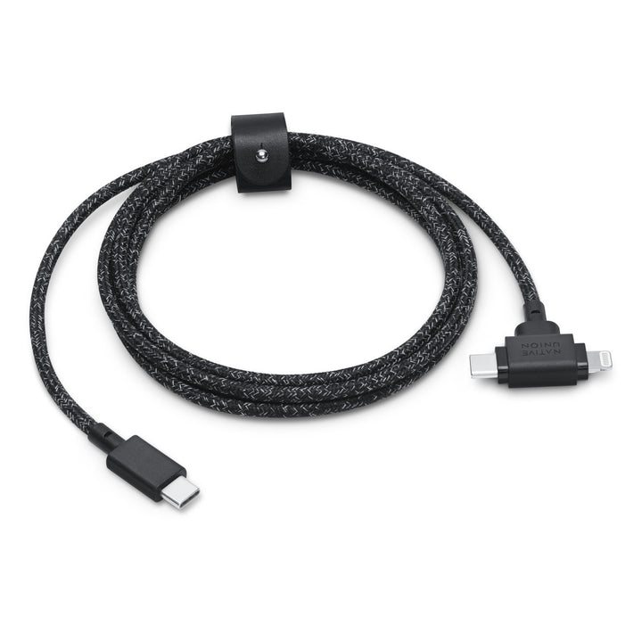 Apple Native Union Belt Cable Duo USB-C to Lightning and USB-C Cable