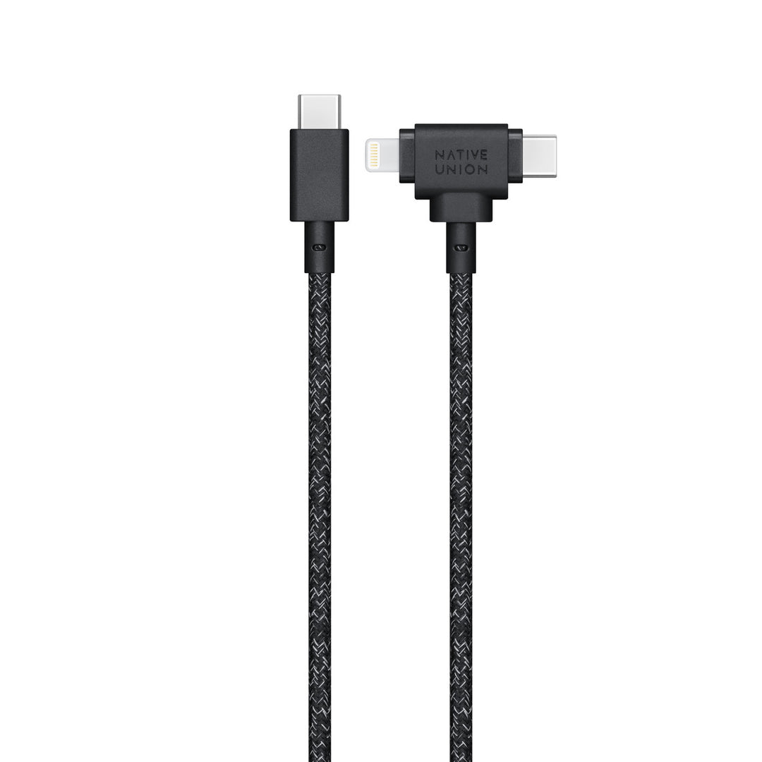 Apple Native Union Belt Cable Duo USB-C to Lightning and USB-C Cable
