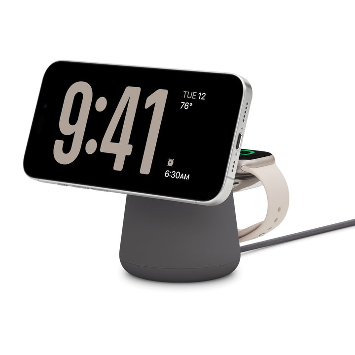 Apple Belkin BOOST↑CHARGE™ PRO 2-in-1 Wireless Charging Dock with MagSafe