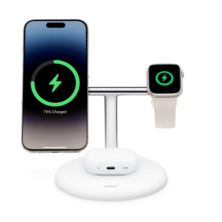 Apple Belkin BoostCharge Pro 3-in-1 Magnetic Charging Stand