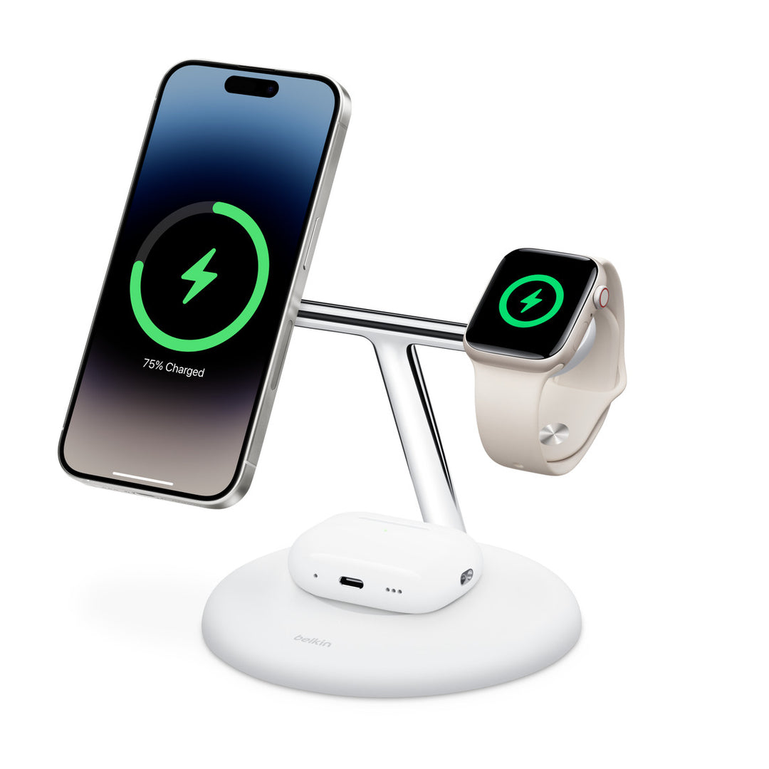 Apple Belkin BoostCharge Pro 3-in-1 Magnetic Charging Stand