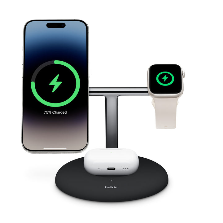 Apple Belkin BoostCharge Pro 3-in-1 Magnetic Charging Stand