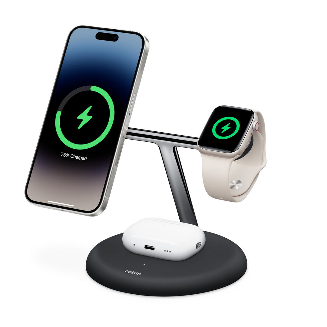 Apple Belkin BoostCharge Pro 3-in-1 Magnetic Charging Stand