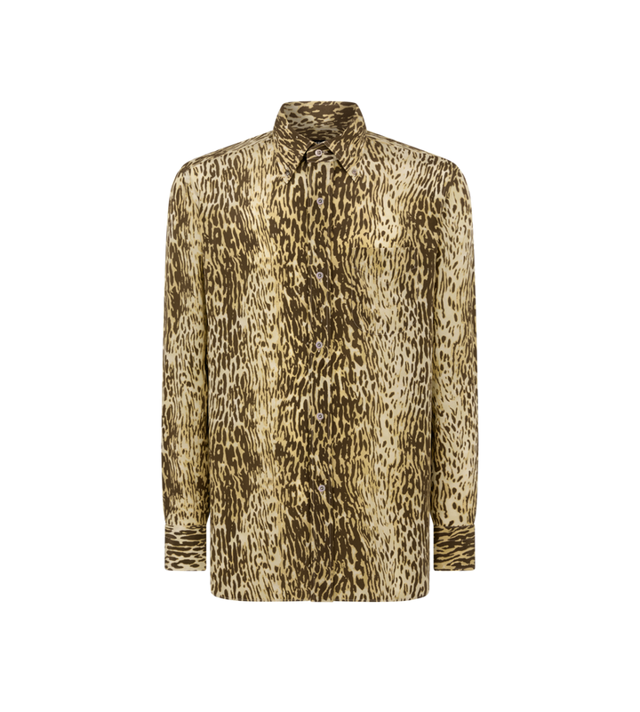 Tom Ford ANIMALIER FLUID FIT SHIRT