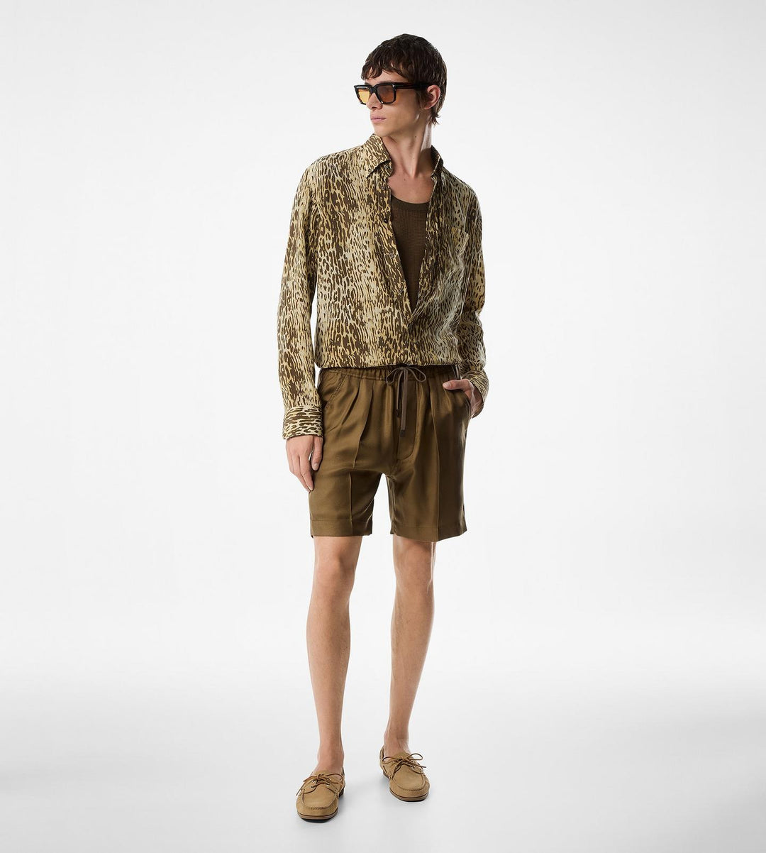 TOM FORD ANIMALIER FLUID FIT SHIRT