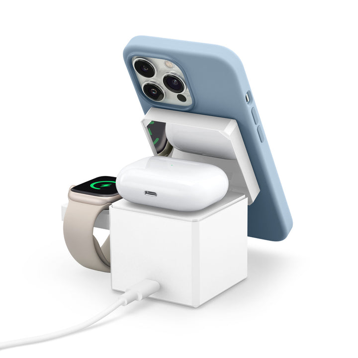 Apple Anker 3-in-1 Cube with Qi2