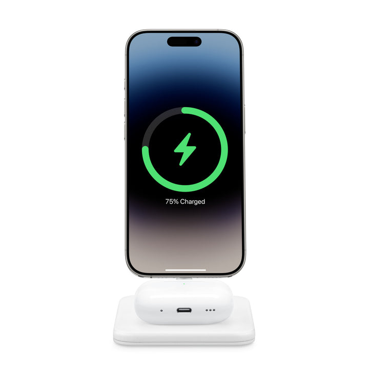 Apple Twelve South HiRise 2 Deluxe 2-in-1 Wireless Charging Stand