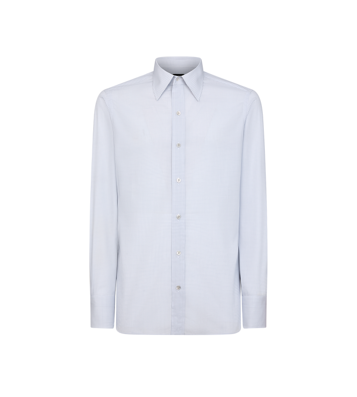 TOM FORD SMALL GINGHAM SLIM FIT SHIRT
