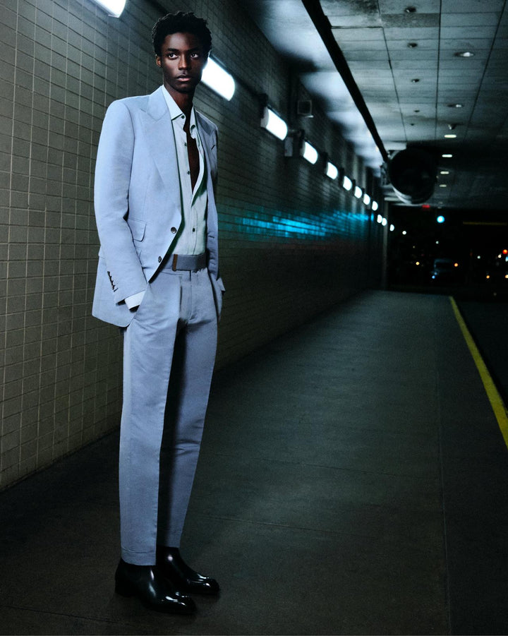 TOM FORD SILK PARACHUTE SLIM FIT SHIRT