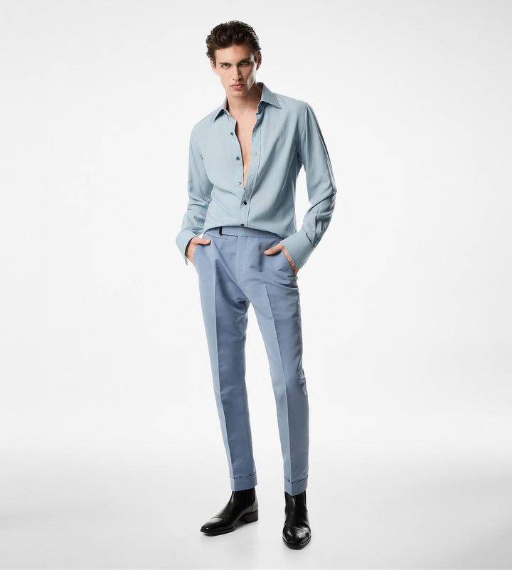 TOM FORD SILK PARACHUTE SLIM FIT SHIRT