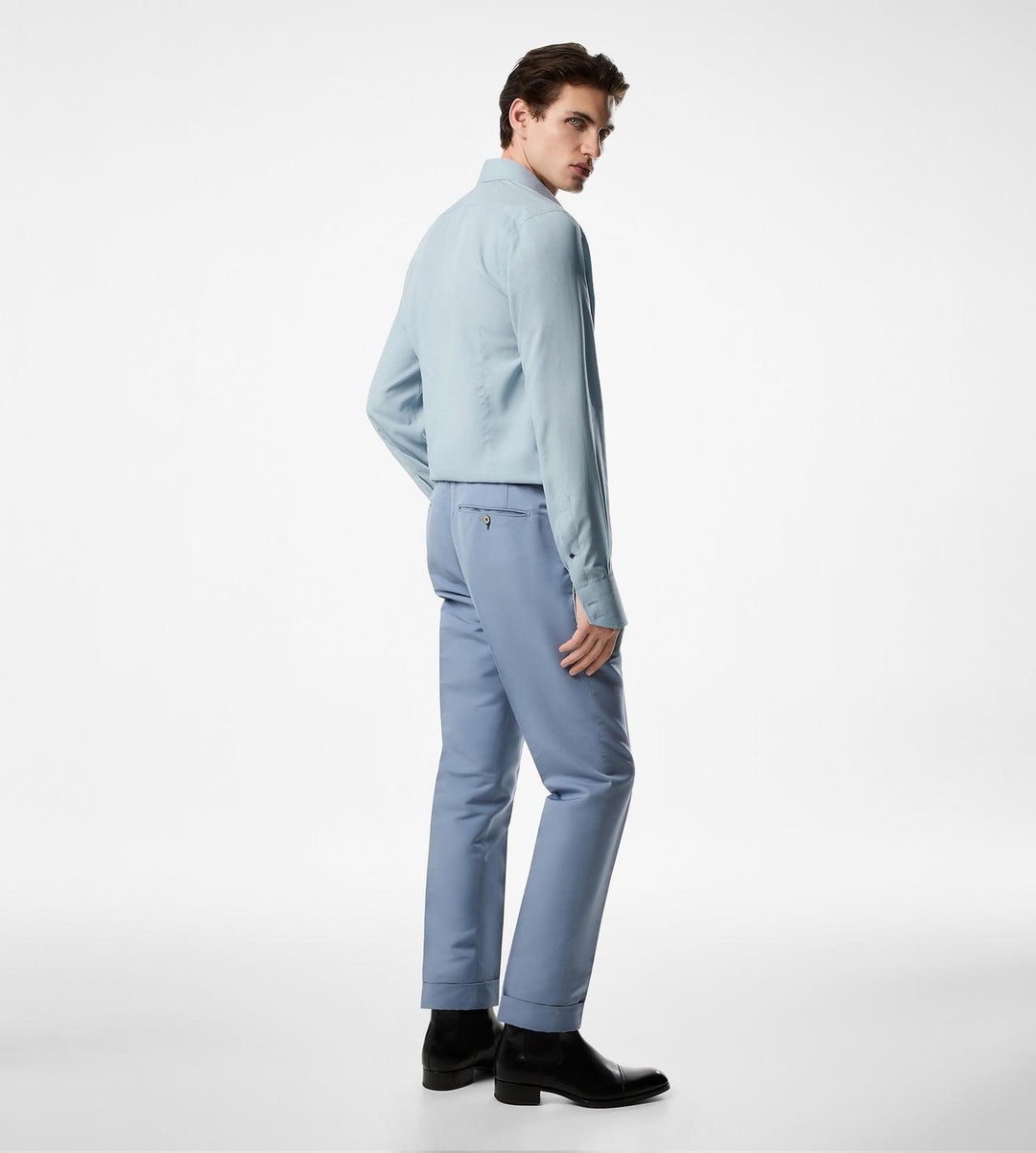 TOM FORD SILK PARACHUTE SLIM FIT SHIRT