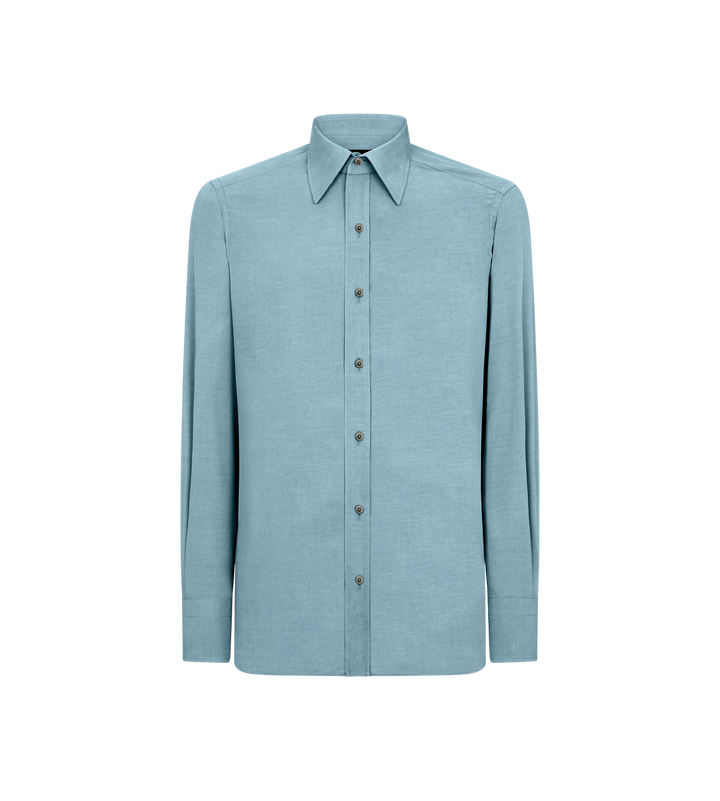 TOM FORD SILK PARACHUTE SLIM FIT SHIRT