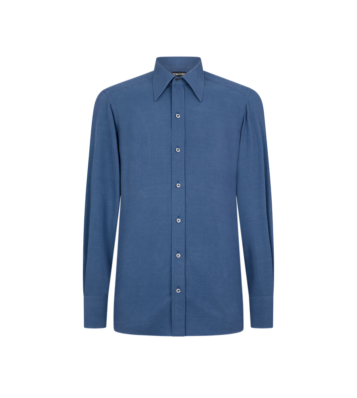 TOM FORD SILK PARACHUTE SLIM FIT SHIRT
