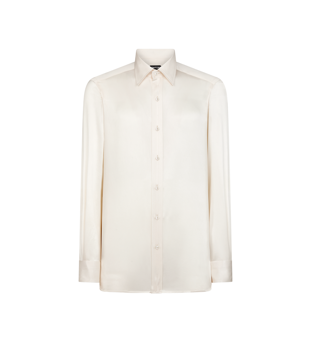 TOM FORD SILK CHARMEUSE SLIM FIT SHIRT