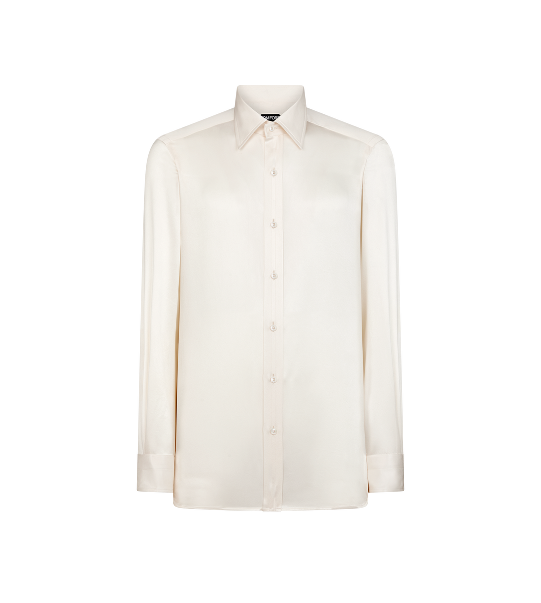 TOM FORD SILK CHARMEUSE SLIM FIT SHIRT