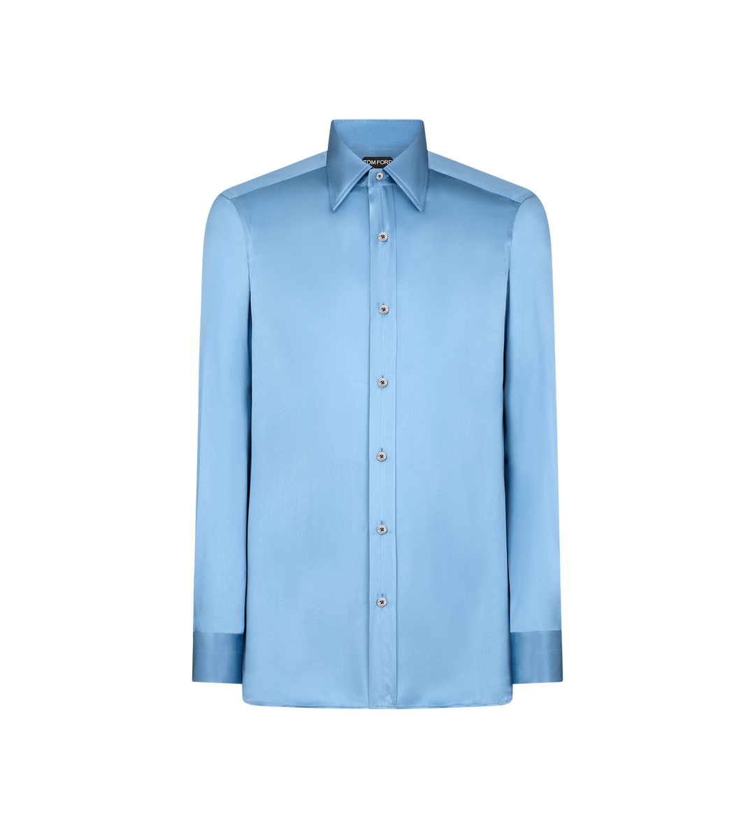 TOM FORD SILK CHARMEUSE SLIM FIT SHIRT